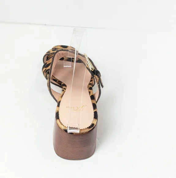 NWOT Jcrew Leopard Penny Slides - Picture 5 of 16